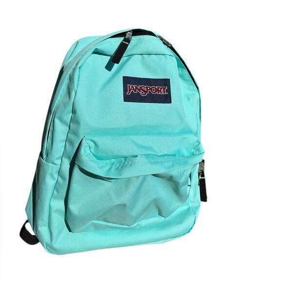 JanSport Teal Backpack - Picture 2 of 12